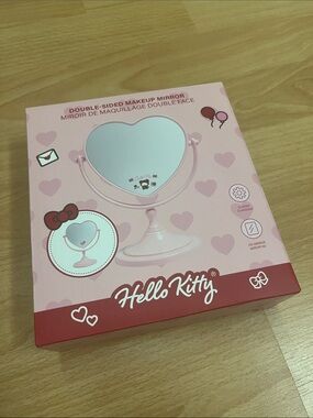 Hello kitty heart shaped mirror